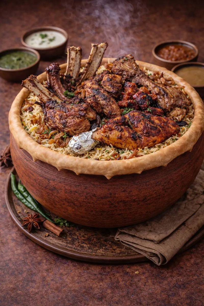 Meat Lovers Biryani