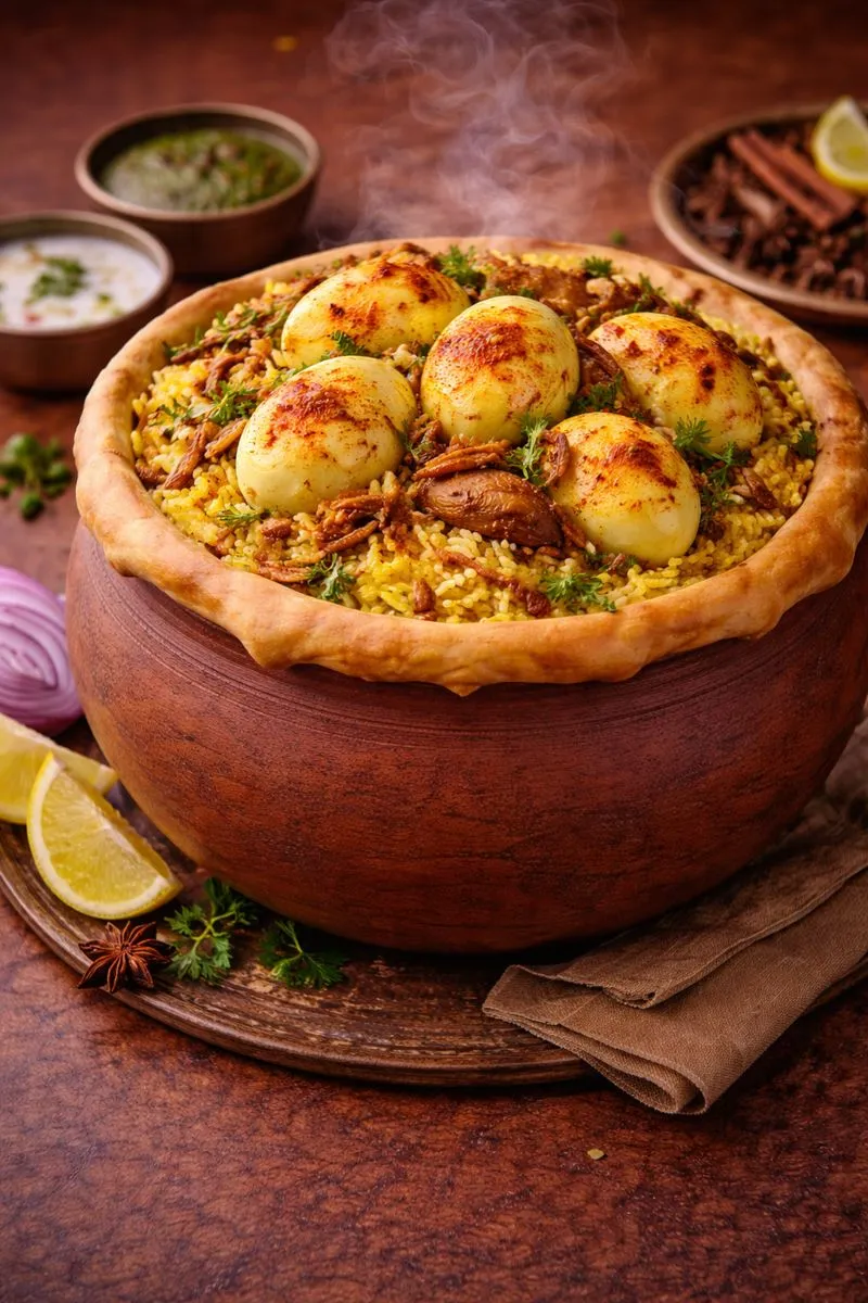 Special Egg Biryani